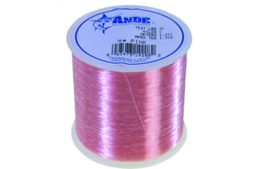 Image of Ande Line Premium Mono Line 1/4lb Spool 10lb 1350yd Pink, A14-10P