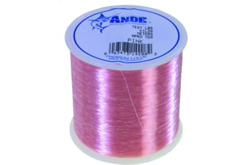 Image of Ande Line Premium Mono Line 1/4lb Spool 20lb 600yd Pink, A14-20P