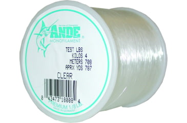 Image of Ande Line Premium Mono Line 1/8lb Spool 10lb 675yd Clear, A18-10C