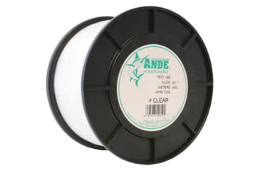 Image of Ande Line Premium Mono Line 1lb Spool 25lb 2000yd Clear, A1-25C