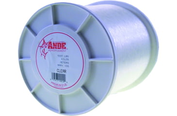 Image of Ande Line Premium Mono Line 2lb Spool 125lb 600yd Clear, A2-125C
