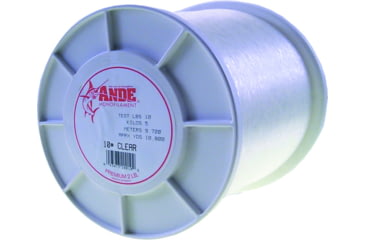 Image of Ande Line Premium Mono Line 2lb Spool 12lb 8000yd Clear, A2-12C