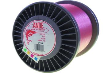 Image of Ande Line Premium Mono Line 2lb Spool 30lb 3200yd Pink, A2-30P