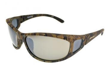 Image of Angler Eyes AE 24 Sunglasses, Camo Frame, Smoke Polarized Lens, 10222127.FGX