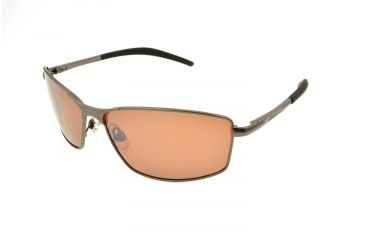 Image of Angler Eyes AE 25 Sunglasses, Matte Dark Gun Frame, Brown Polarized Lens, 10225830.FGX