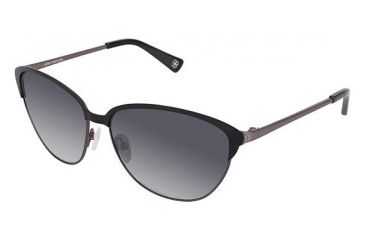 Image of Ann Taylor Skyscraper Sunglasses - Frame BLACK, Lens Color Gray TYATSKYSCRAPER01