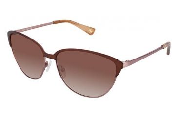 Image of Ann Taylor Skyscraper Sunglasses - Frame CARAMEL, Lens Color Brown TYATSKYSCRAPER02