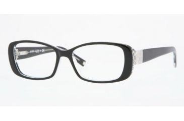 Image of Anne Klein AK8097 #244 - Black Crystal Frame