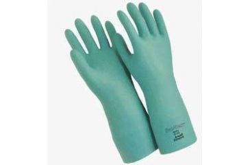 Image of Ansell Healthcare Sol-Vex Nitrile Gloves, Ansell 117299 46 Cm (18'') Length, 22 Mil Thickness