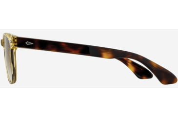 Image of AO 1004 Sunglasses, Yellow Crystal Tortoise Frame, SunVogue Brown Gradient AOLite Nylon Lenses, Polarized, 51-18-145, 004151ST--BGN-P