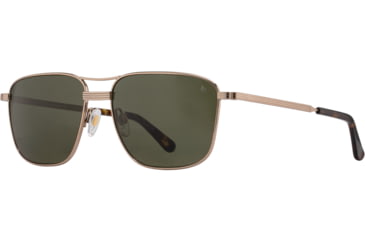 Image of AO Airman Sunglasses - Mens, Light Bronze, Calobar Green AOLite Nylon Lenses, Light Bronze / Calobar Green Lens, 56-15-145, AIR456STTOGNN