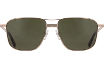 Image of AO Airman Sunglasses - Mens, Light Bronze, Calobar Green AOLite Nylon Lenses, Light Bronze / Calobar Green Lens, 56-15-145, AIR456STTOGNN