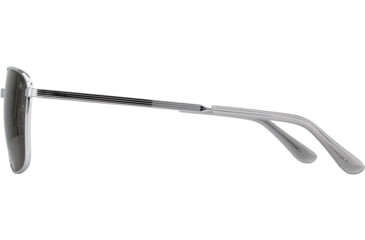 Image of AO Airman Sunglasses - Mens, Silver, Calobar Green AOLite Nylon Lenses, Silver / Calobar Green Lens, 56-15-145, AIR356STSMGNN
