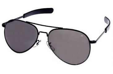 Image of AO General Sunglasses, Black, Bayonet, Gray Poly Lens, 52mm B-CCP-BNT-52