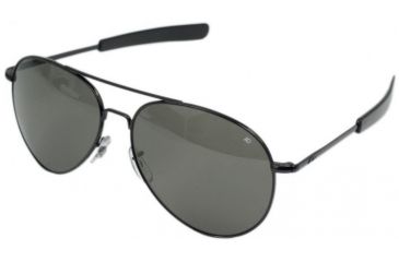 Image of AO General Sunglasses, Black, Bayonet, Gray Poly Lens, 58mm B-CCP-BNT-58