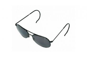 Image of AO General Sunglasses, Black, Comfort Cable, Grey Glass Lenses, 52mm, Polarized TCGPG-CC-52