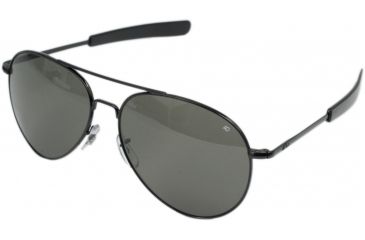 Image of Ao General Sunglasses Black Gray Glass Lens Bayonet 58mm B Tcg Bnt 58