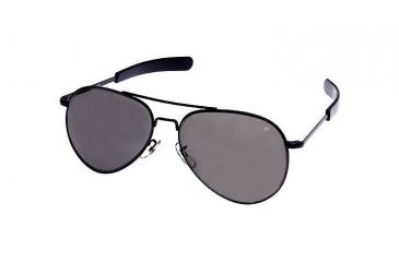 Image of AO General Sunglasses, Black, Gray Poly Lens, Bayonet, 58mm, Polarized B-PCCP-BNT-58