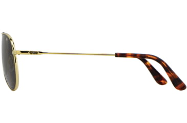 Image of AO General Sunglasses, Gold, True Color Gray AOLite Nylon Lenses, 58-14-145 B52.5, GEN158STTOGYN