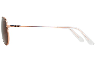 Image of AO General Sunglasses, Rose Gold, Cosmetan Brown AOLite Nylon Lenses, Polarized, 55-14-140 B47, GEN555STCLBNN-P