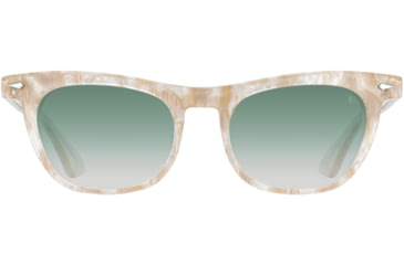Image of AO Lucinda Sunglasses - Womens, Champagne Shell, SunVogue Green Gradient AOLite Nylon Lenses, Champagne Shell / SunVogue Green Gradient Polarize, 51-20-140, LUC151ST--EGN-P