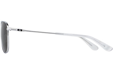 Image of AO Original Pilot 2 Sunglasses, Silver Frame, Gray Nylon Polarized Lens, Standard Temple, 52-20-140, OP-252STCLGYN-P
