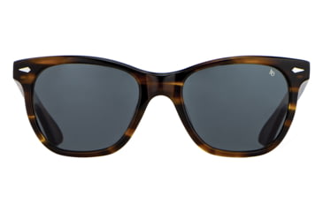 Image of AO Saratoga Sunglasses, Brown Demi, True Color Gray AOLite Nylon Lenses, Polarized, 52-19-145 B42, SAR652ST--GYN-P