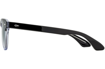 Image of AO Times Sunglasses, Black Crystal Frame, SunVogue Gray Gradient AOLite Nylon Lens - Polarized - 49-21-145, TIM349ST-GGN-P