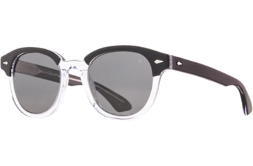 Image of AO Times Sunglasses, Black Crystal Frame, True Color Gray AOLite Nylon Lens - 49-21-145, TIM349ST-GYN