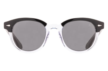 Image of AO Times Sunglasses, Black Crystal Frame, True Color Gray AOLite Nylon Lens - Polarized - 49-21-145, TIM349ST-GYN-P