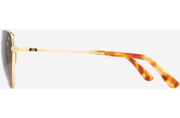 Image of AO Whitney Sunglasses - Womens, Gold Frame, Cosmetan Brown AOLite Nylon Lenses, 51-19-145, WHI358STHABNN