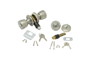 Image of AP Products Combo Lock Set w/ Know Lock And Dead Bolt Stainless Steel, 013-234-SS