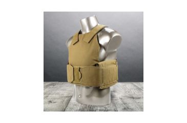 Image of AR500 Armor Generation II Concealment Low Profile Plate Carrier, Coyote CONCY