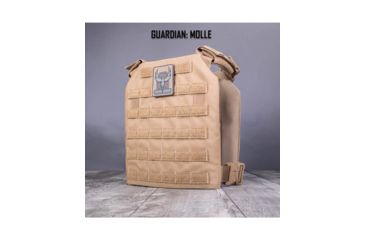 Image of AR500 Armor Guardian Plate Carrier w/Standard MOLLE, Coyote GUARDIANCY