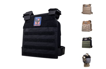 Image of AR500 Armor Guardian Plate Carrier w/Slick Side, Black, Coyote, MultiCam, Olive, Wolf Gray