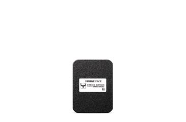 Image of AR500 Armor Level III 6x8 Flat Side Armor Plate, Build-Up PAXCON Coating, Black, 9149