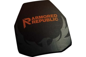 Image of AR500 Armor C2 Multi-Hit Ceramic Body Armor Plate, Black, 11477