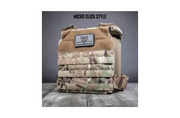 Image of AR500 Armor Micro Plate Carrier w/Slick Side, Multicam MICROSLICKMC