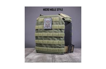 Image of AR500 Armor Micro Plate Carrier w/Standard MOLLE, Olive Drab MICROOLIVE