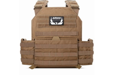 Image of AR500 Armor Testudo Lite Plate Carrier Bundle, Coyote, 11468