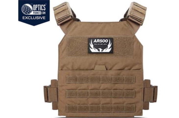 Image of AR500 Armor Veritas Lite Modular Plate Carrier, Coyote, Medium/2XL, 9987