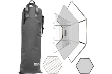 Image of Survive Outdoors Longer Flat Pack Fire Pit W/ Ss Grill Grates W/carry Case