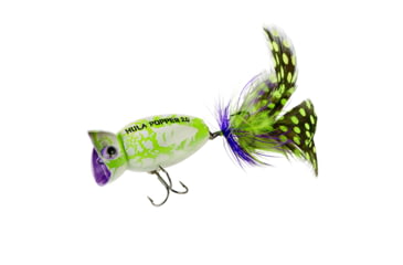 Image of Arbogast Hula 2.0 Popper Lure, 2in, 3/8oz, White Zombie, G761-536