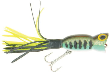 Image of Arbogast Hula Popper Topwater Popper, 2 1/4in, 5/8 oz, Floating, Bass, G750-132