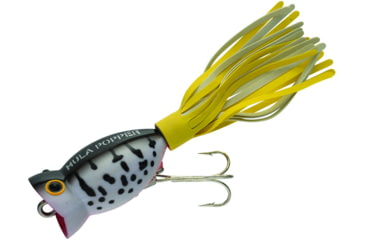 Image of Arbogast Hula Popper Topwater Popper, 1 3/4in, 1/4 oz, Floating, Coachdog/Orange Bel, G770-CDW