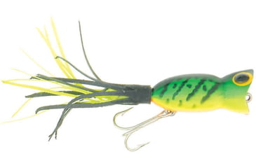 Image of Arbogast Hula Popper Topwater Popper, 2in, 3/8 oz, Floating, Firetiger, G760-115