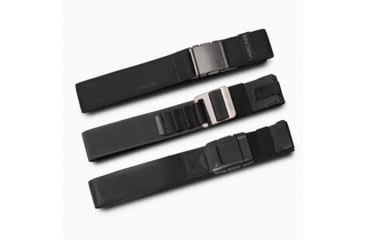 Image of Arcade Belts Eclipse Belt Kit, Standard/Standard, 1.5in Width, Black/Alu Black/Black, 30-40 inch, eclipse-web-belt-kit