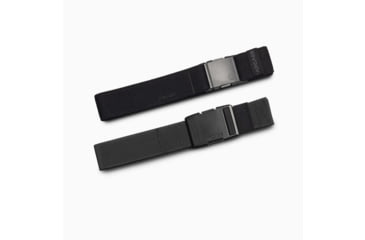 Image of Arcade Belts Midnight Belt Kit, Standard/Standard, 1.5in Width, Black/Iron, 30-40 inch, midnight-web-belt-kit