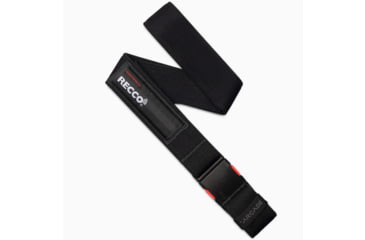 Image of Arcade Belts Recco Belt, Standard/Standard, 1.5in Width, Black, 30-40 inch, recco-stretch-belt