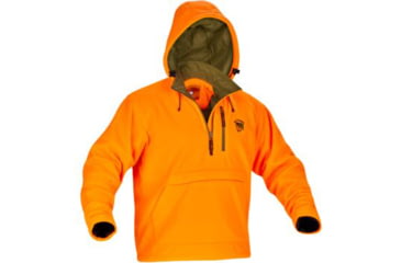 Image of Arctic Shield Barricade Fleece Pullover Blaze Orange Large
